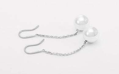 Tiffany HardWear Ball Hook Earrings Silver - Earrings