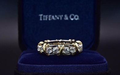 Tiffany Platinum - Ring - 1.14 ct Diamond