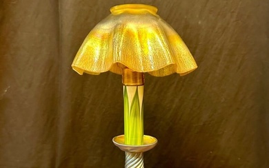 Tiffany Studios Candlestick Lamp