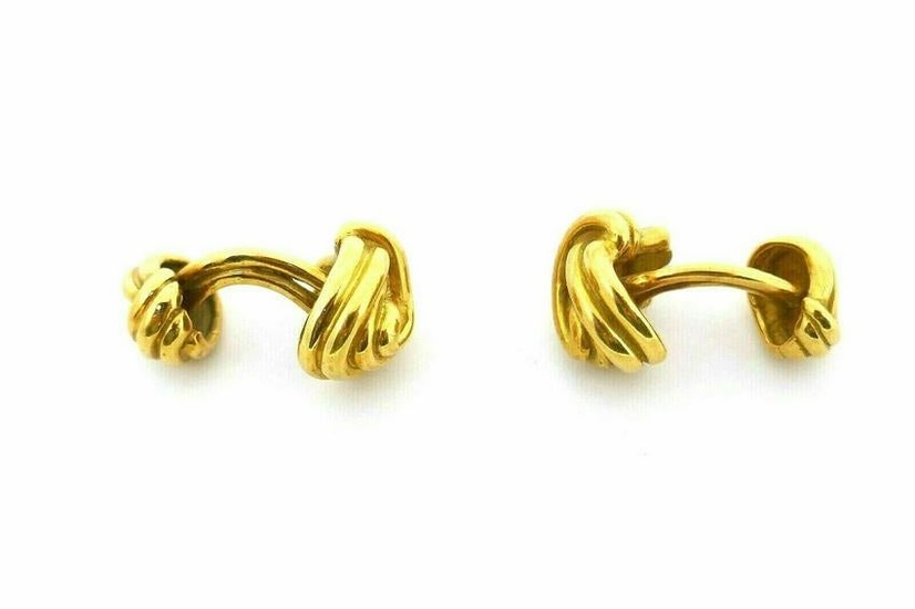 Tiffany & Co. Vintage Yellow Gold Swirled Knot