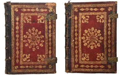 Two Volumes 18th Century Papal Tomes