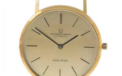 Universal Geneve Automatic Golden Shadow watch case in 18kt yellow gold, ref. 166110/02, n.2545.299.