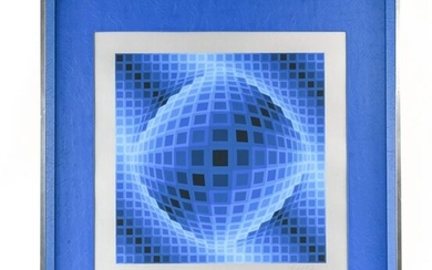 VICTOR VASARELY (FRENCH 1906-1997) OP ART