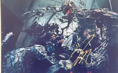Venom Tom Hardy signed movie photo