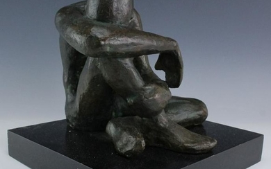 Victor Salmones (1937-1989) Mexico Bronze Statue