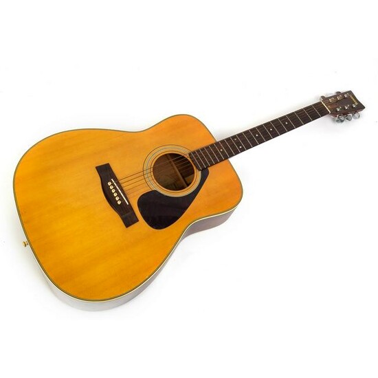 Vintage 1976 Yamaha FG 335 Jumbo Acoustic Guitar