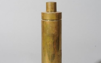 Vintage Brass Canister Form Shaker