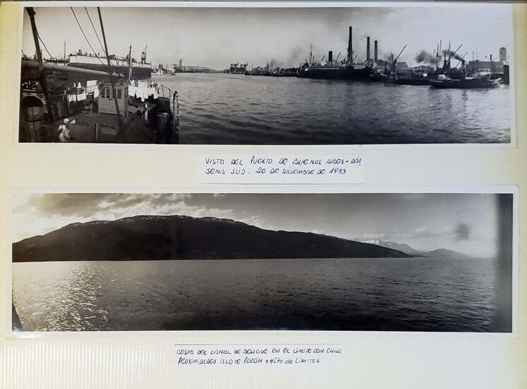 Voyage to Southern region of Patagonia. Photograph Album (121 original photographs)