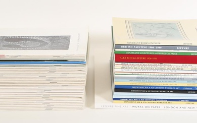 iGavel Auctions: Group of 50+ Lefevre Fine Art, London, Gallery Catalogs, 1952-2005, 19th & 20th Century Art FR3SHLM