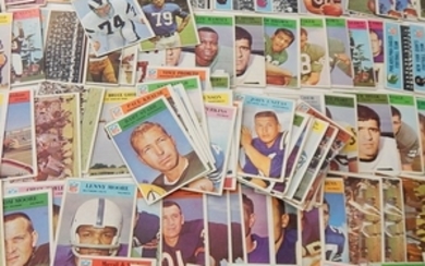 1966 Philadelphia Football Cards with Bart Starr, Johnny Unitas and More