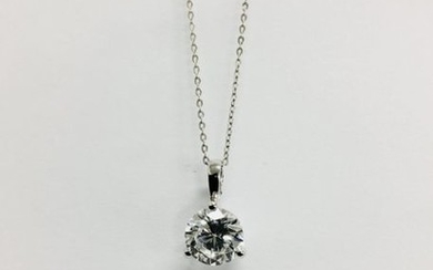 1.01ct diamond solitaire pendant. I colour, si3 clarity....