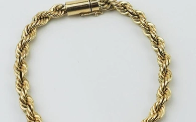 14KYG Rope Style Bracelet