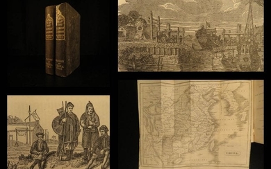 1848 CHINA & Chinese Geography Confucius Buddhist MAGIC