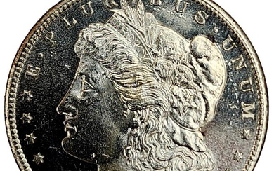 1881 S Morgan Silver Dollar Ungraded Mostly Pristine Almost Uncirculated