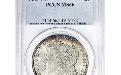 1883-CC Morgan Silver Dollar PCGS MS66
