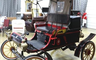 1950 replica of 1903 Oldsmobile horseless carriage