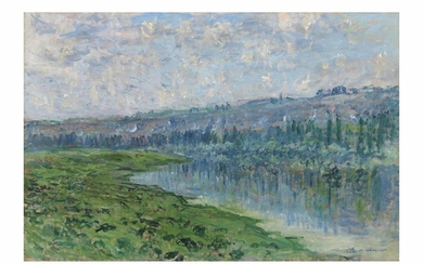 Claude Monet (1840-1926), La Seine et les côteaux de Chantemesle