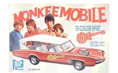 1967 MPC The Monkees Monkeemobile Model Unused