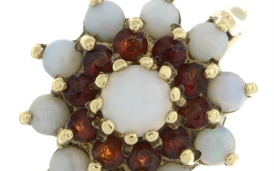 1970's 9ct gold gem ring