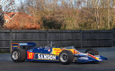1979 Shadow-Cosworth DN9B Formula 1 Racing Single-Seater, Chassis no. DN9-2B Engine no. DFY 1125