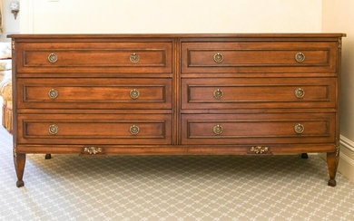 20TH C. EMPIRE STYLE CHEST OF DRAWERS