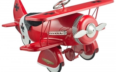 21028: Dexton Red Baron Special Edition Pedal Biplane