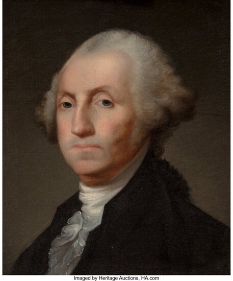 27028: After Gilbert Stuart (American, 1755-1828) Portr