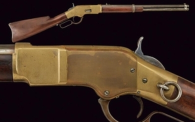 A 1866 MODEL WINCHESTER RIFLE
