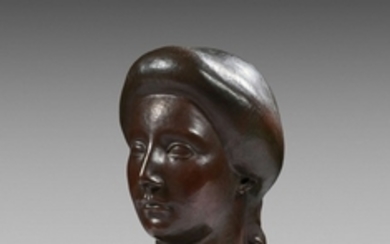 Aristide MAILLOL Banyuls-sur-Mer, 1861 - 1944 Buste de femme ou Tête de Flore