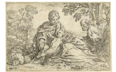 Cantarini, Riposo durante la fuga... 1640