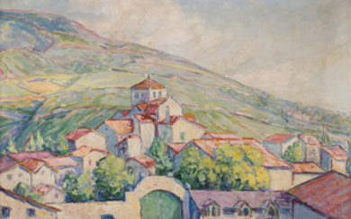 étienne Clémentel (1864-1936) Paysage de Provence Oil on...
