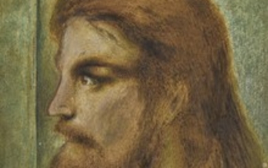 HEAD OF CHRIST, Simeon Solomon