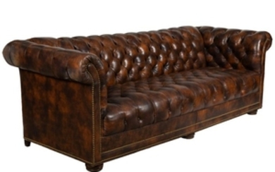 Leather Chesterfield Sofa