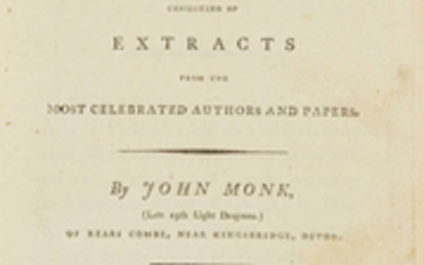 Monk (John) An Agricultural Dictionary, Consisting of Extracts from the Most Celebrated Authors and Papers, Dublin, printed by G. Woodfall, for the author, and sold by Messrs. Whites, 1794 § Duhamel Du Monceau (Henri Louis) Éléments d'Agricukture, 2...