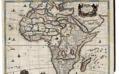 OGILBY, John (1600-1676). Africa: Being an Accurate Description of the Regions of Aegypt, Barbary, Lybia, and Billedulgerid. London: Thomas Johnson for the author, 1670.