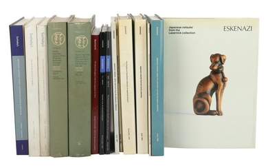 A QUANTITY OF EXHIBITION AND AUCTION CATALOGUES.