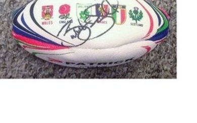 Rugby Union Brian O'Driscoll signed Six nations Patrick miniature rugby ball. Brian Gerard O'Driscoll (born 21 January 1979)...