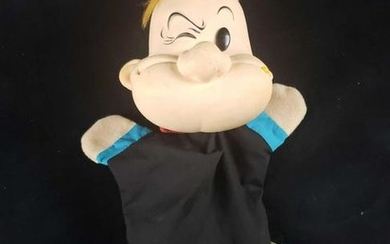 Vintage Popeye Hand Puppet