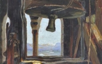Maler um 1910 (Mailand/Milano 1901 – 1979), Vista dal campanile di Lagundo...