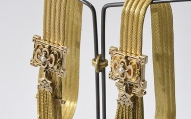 Two 14k gold Historicist bracelets