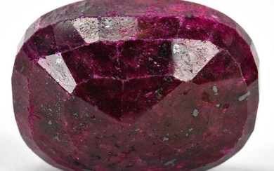 495 Carat Faceted Ruby Stone