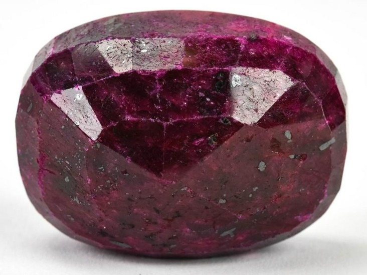 495 Carat Faceted Ruby Stone