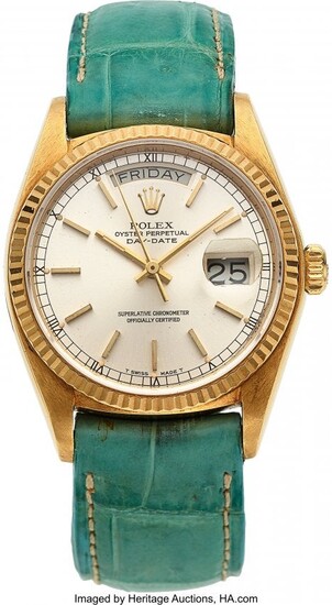 54028: Rolex, Oyster Perpetual Day-Date Ref. 18038, 18k