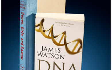 James Watson Signed Books DNA: The Secret of...