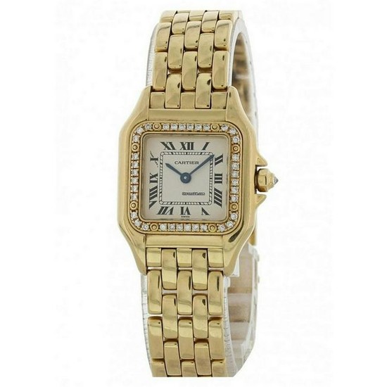 Cartier Panthere 1280 18K Diamonds Watch