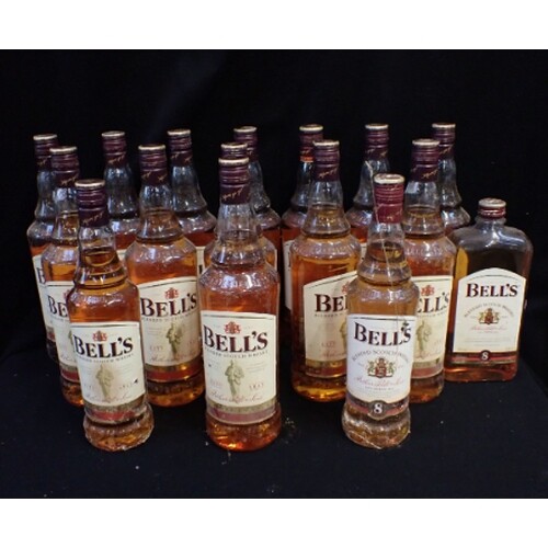 A COLLECTION OF BELLS' WHISKYS -17