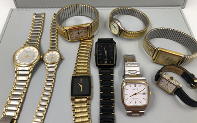 A COLLECTION OF WATCHES TO INCLUDE ACCURIST, ROTARY, LORUS, LIMIT, TIMEX, AVIA, PULSAR, KERED