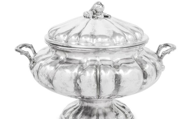 A Continental Silver Tureen