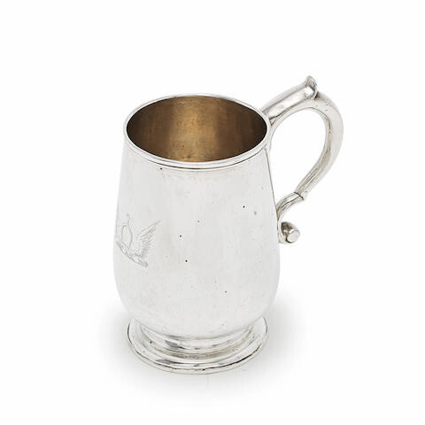 A George I Irish silver mug