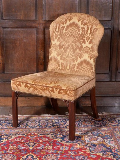 A George III mahogany side chair, circa 1770